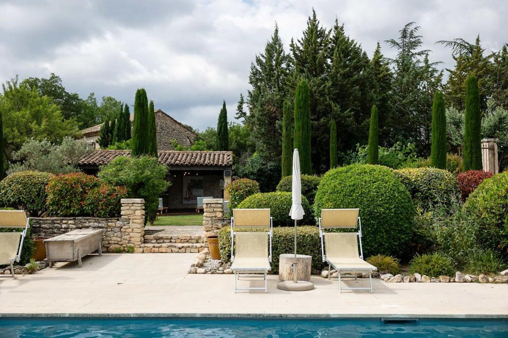 La Ferme De La Huppe Hotell Gordes Exteriör bild